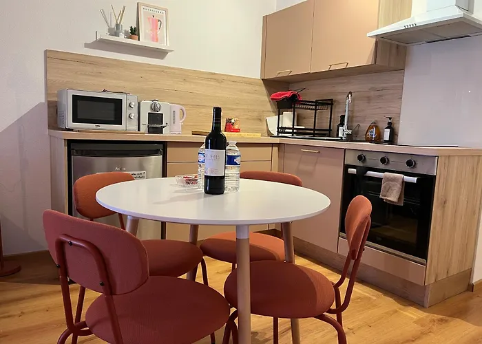 St Dominique - T2 Cosy Avec Parking Apartament